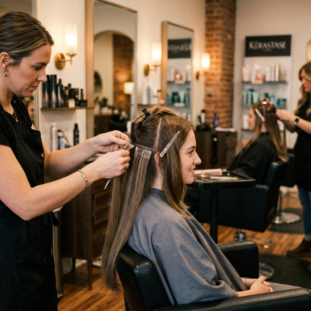 Hair Extensions & Massage